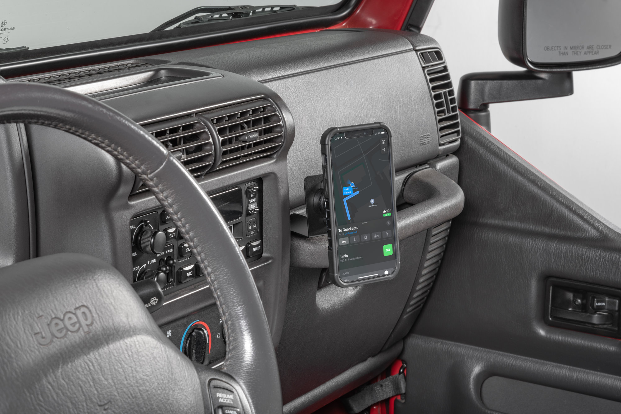Jeep wrangler jl online cell phone mount